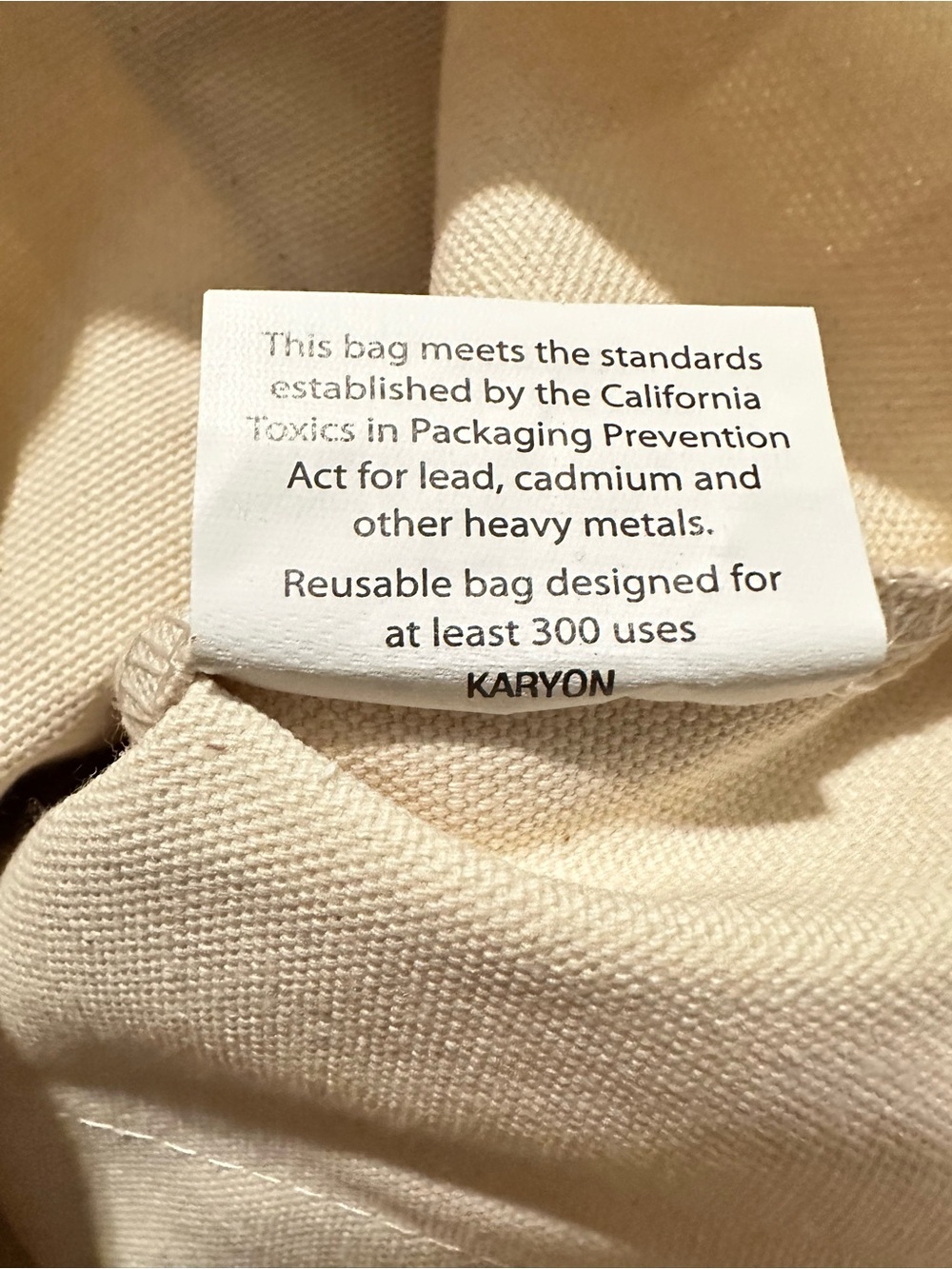 Trader Joe's | Tote | Trader Joe’s Striped Mini Canvas Tote Bag | Light Blue - Picture 8 of 11